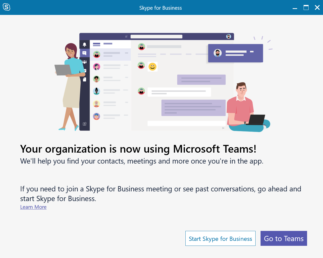 skype for business mac remove chats